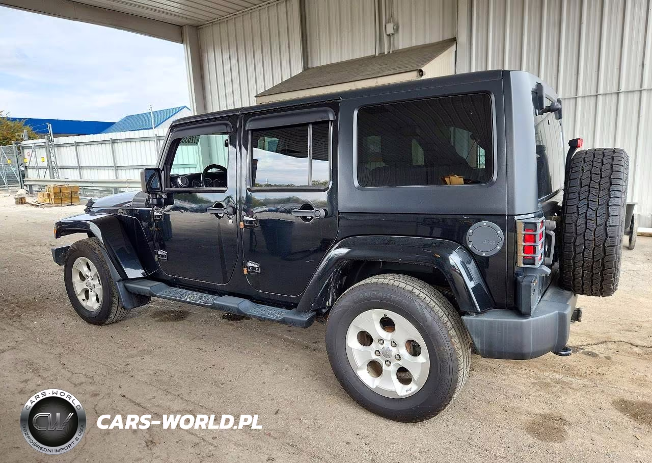 2015 Jeep Wrangler Unlimited Sahara VIN:1C4BJWEG4FL630318 - 2
