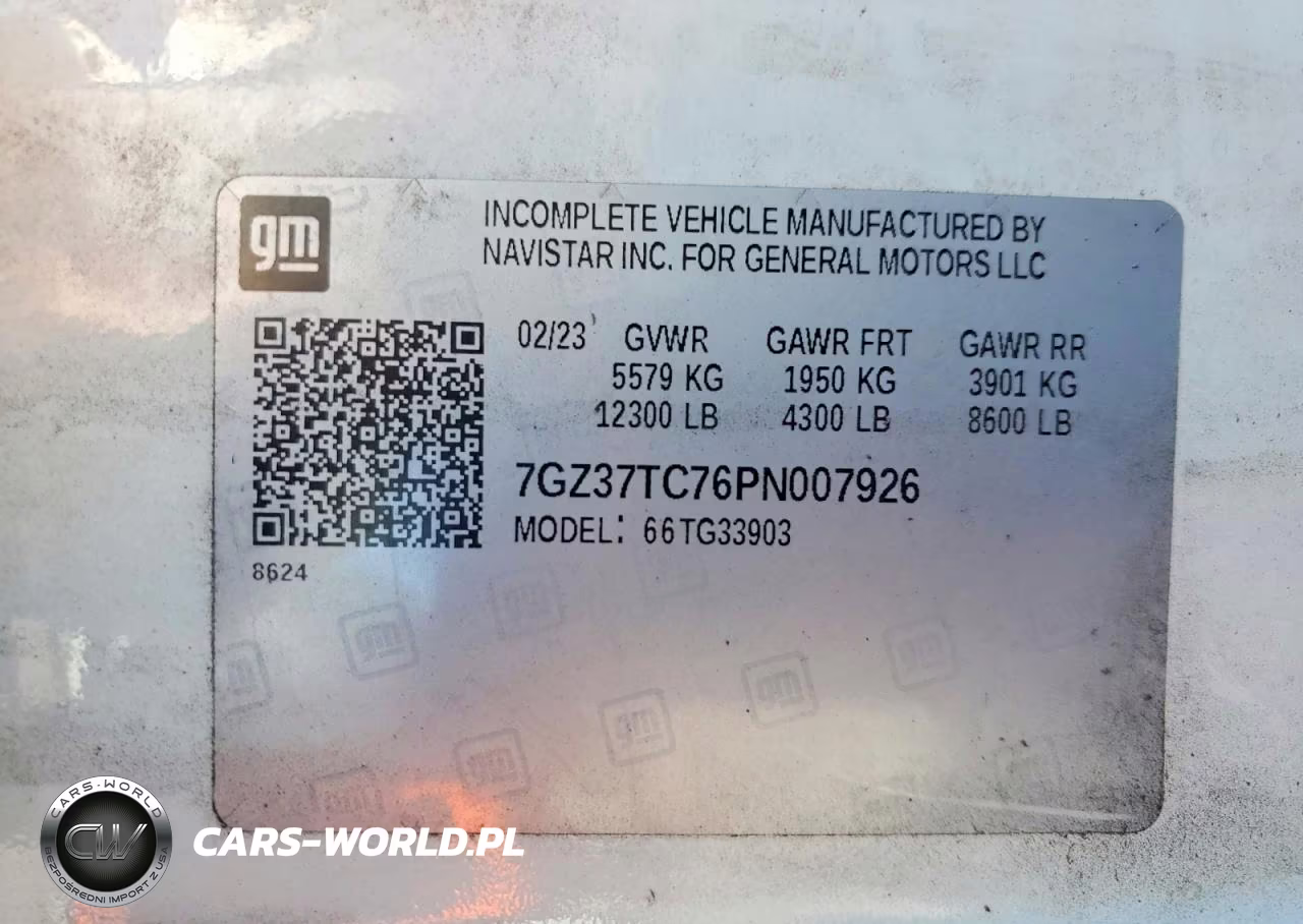 2023 GMC Savana Refrigerated Box Truck VIN:7GZ37TC76PN007926 - 13