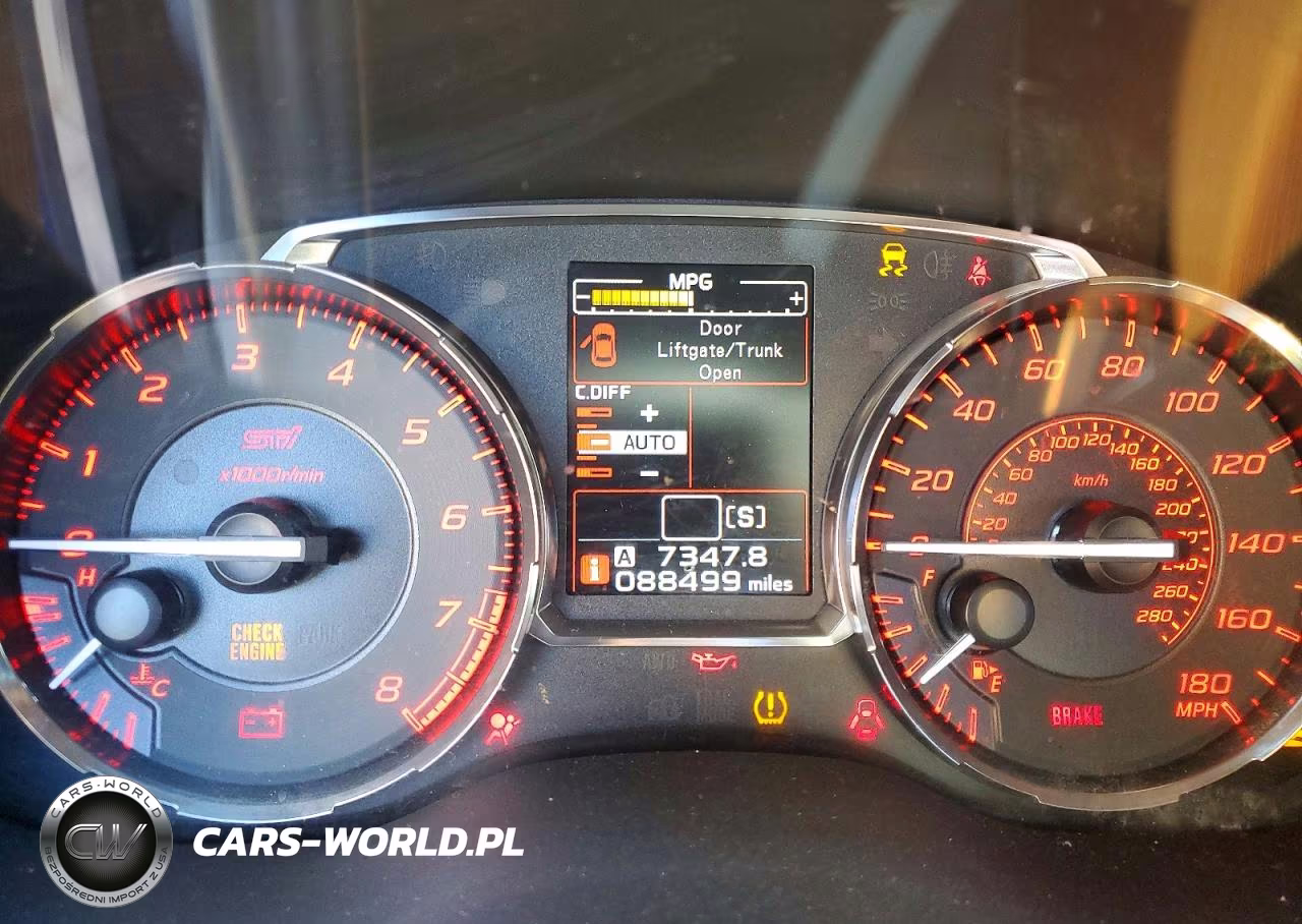 2017 Subaru Wrx Sti VIN:JF1VA2M67H9813927 - 9