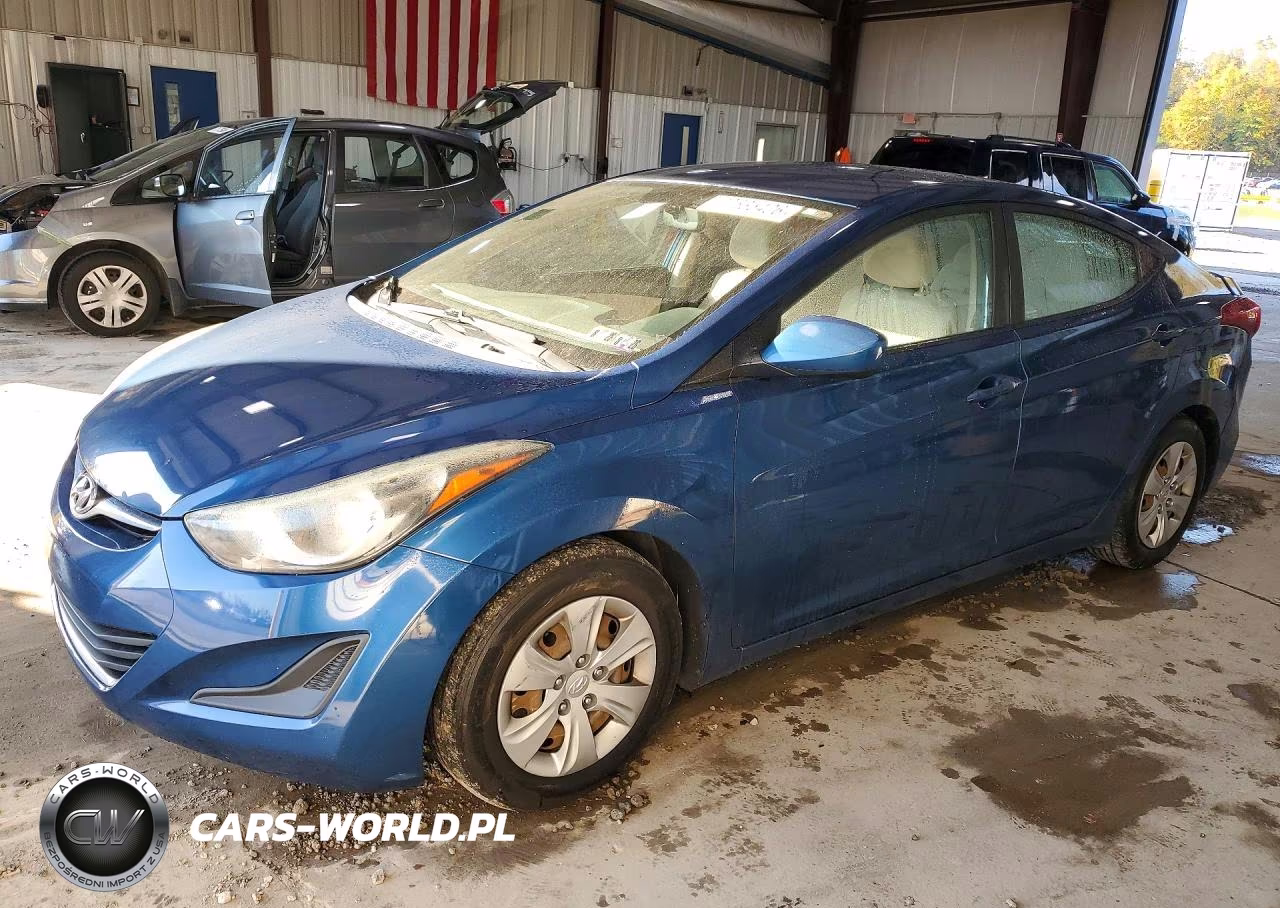 2016 Hyundai Elantra Se VIN:KMHDH4AE8GU570502 - 1