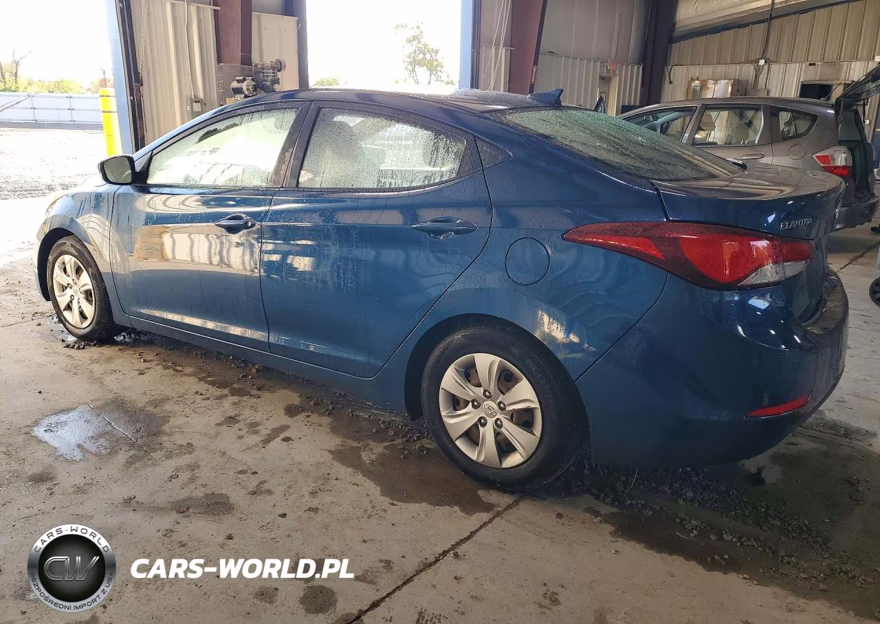 2016 Hyundai Elantra Se VIN:KMHDH4AE8GU570502 - 2