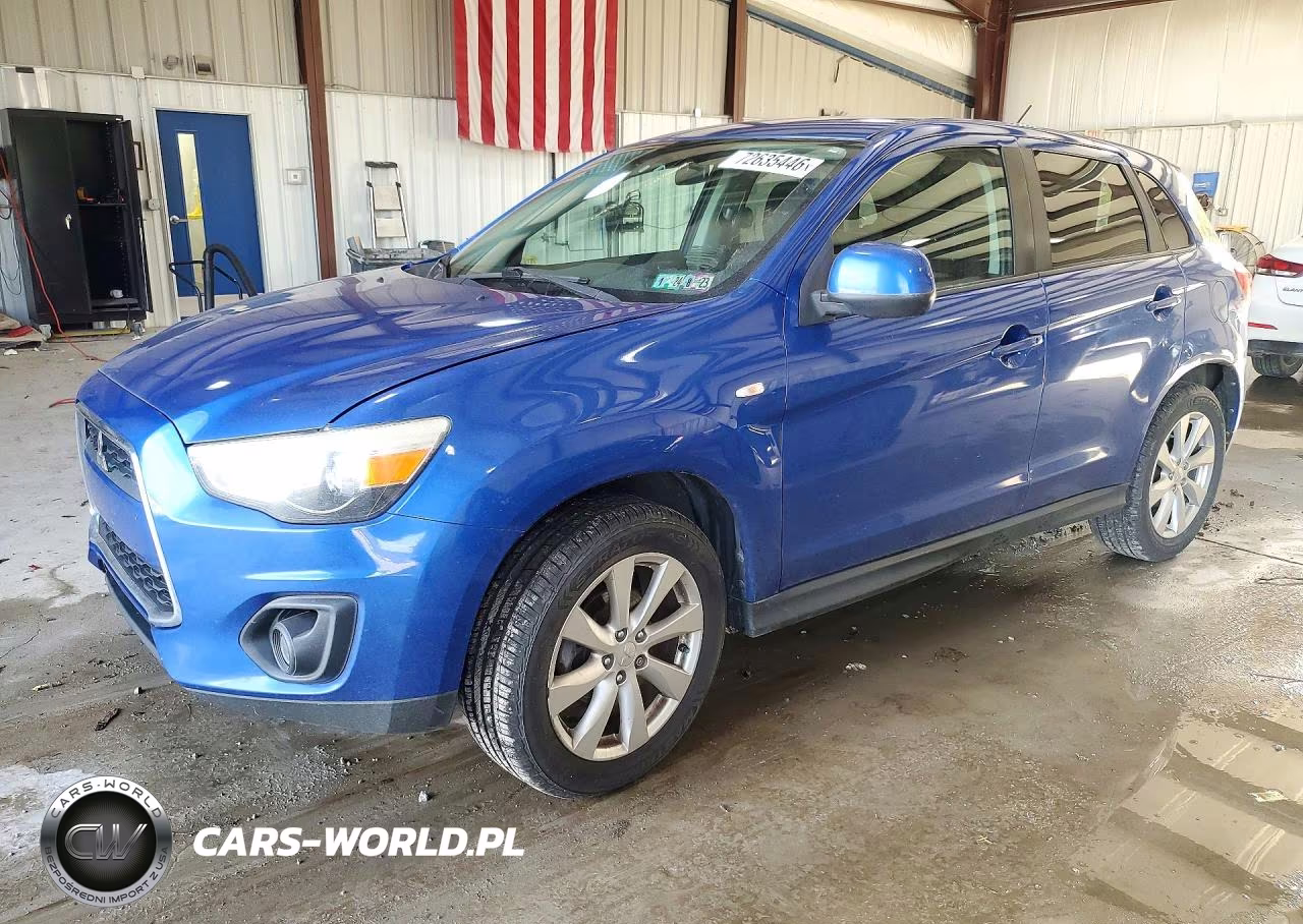 2015 Mitsubishi Outlander Sport Es VIN:4A4AR3AU0FE001537 - 1