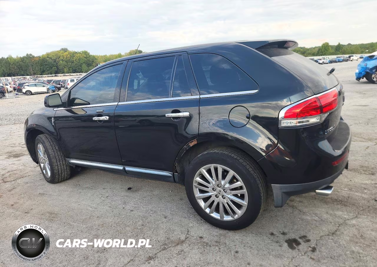 2011 Lincoln Mkx VIN:2LMDJ8JK6BBJ05849 - 2