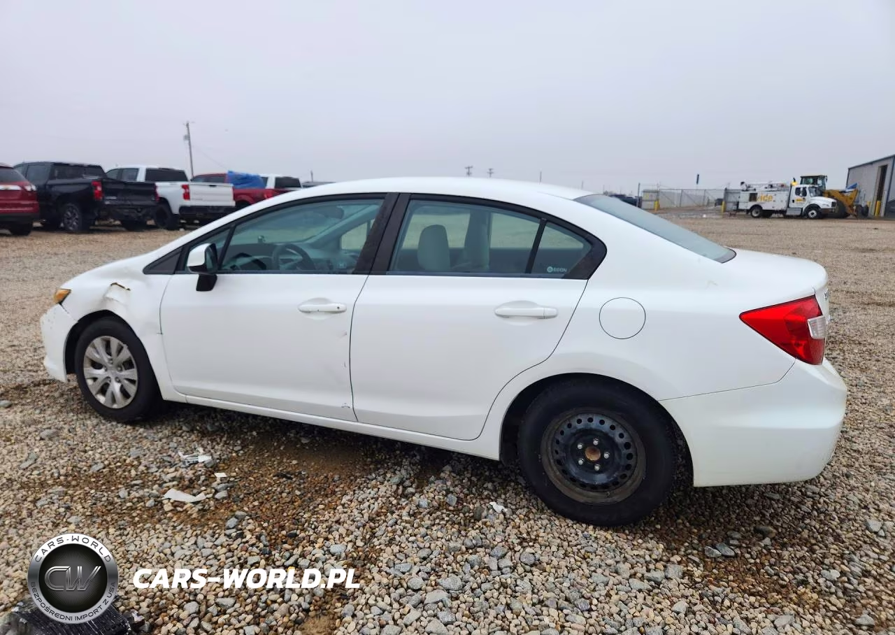 2012 Honda Civic Lx VIN:2HGFB2F57CH570906 - 2