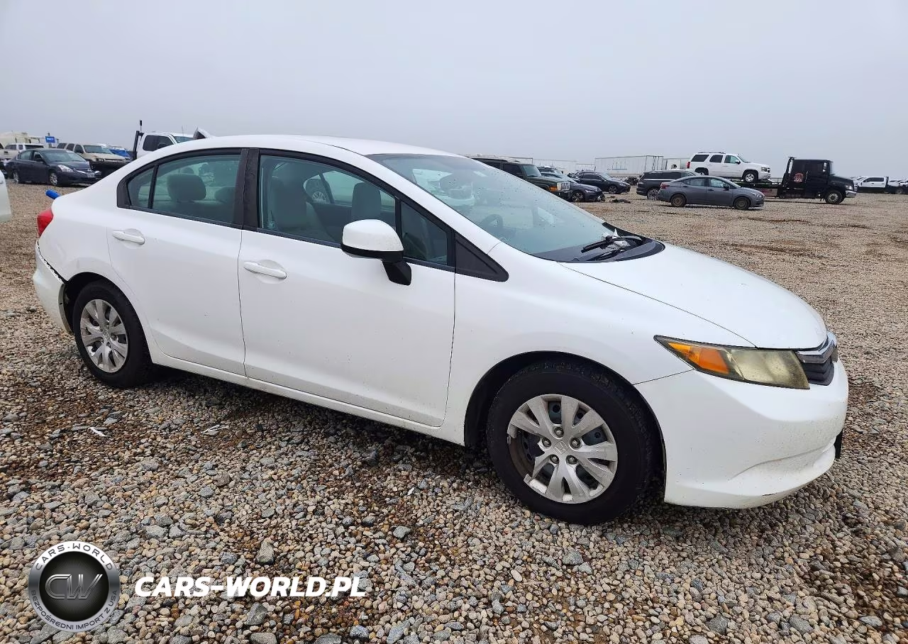 2012 Honda Civic Lx VIN:2HGFB2F57CH570906 - 4