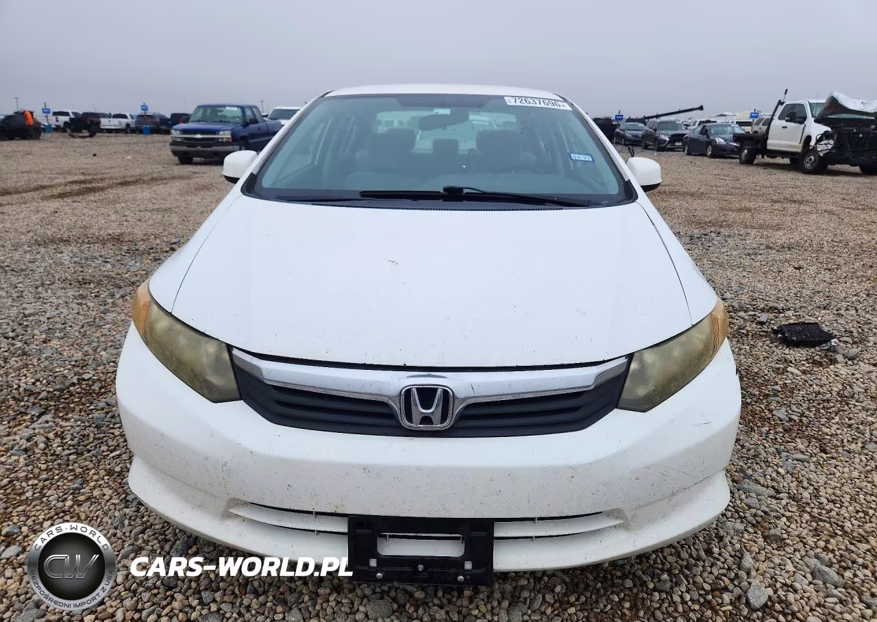 2012 Honda Civic Lx VIN:2HGFB2F57CH570906 - 5