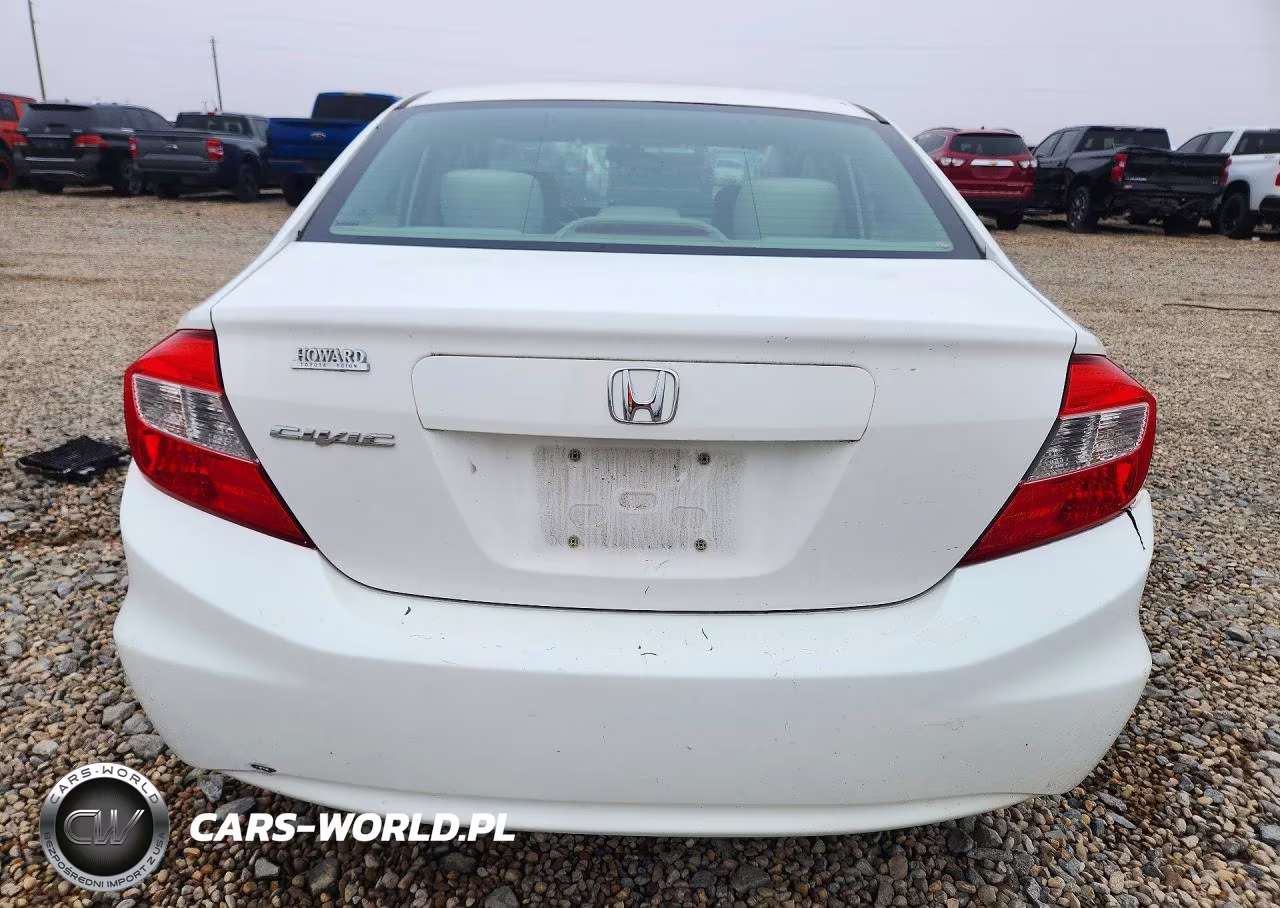 2012 Honda Civic Lx VIN:2HGFB2F57CH570906 - 6
