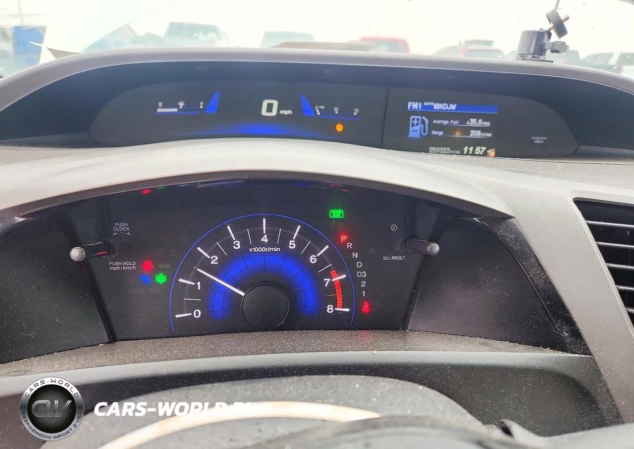 2012 Honda Civic Lx VIN:2HGFB2F57CH570906 - 9