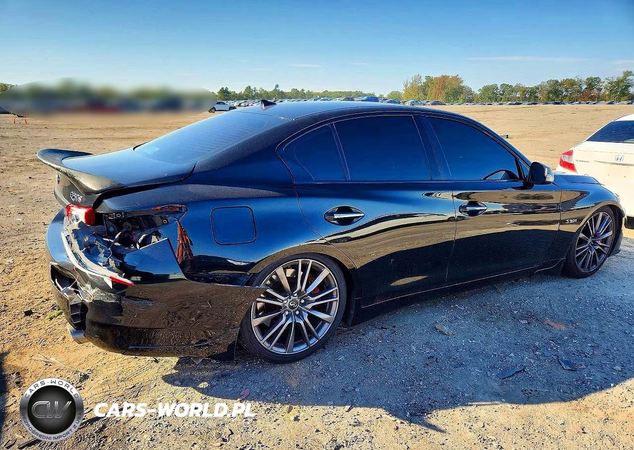 2017 Infiniti Q50 Red Sport 400 VIN:JN1FV7AP3HM850888 - 3