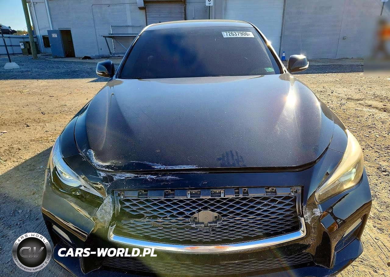 2017 Infiniti Q50 Red Sport 400 VIN:JN1FV7AP3HM850888 - 5
