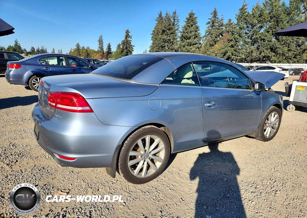 2013 Volkswagen Eos Komfort VIN:WVWBW8AH7DV006042 - 3
