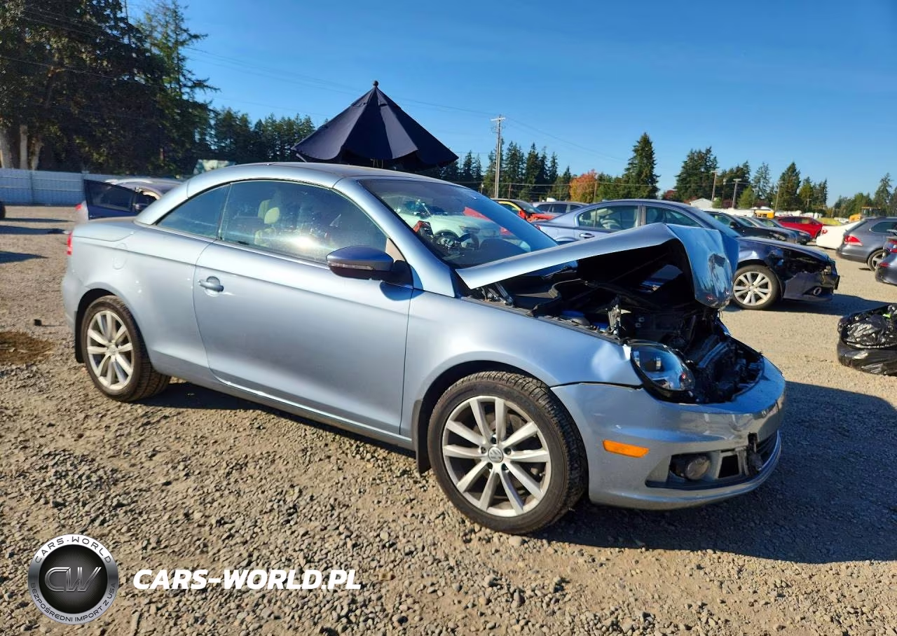 2013 Volkswagen Eos Komfort VIN:WVWBW8AH7DV006042 - 4