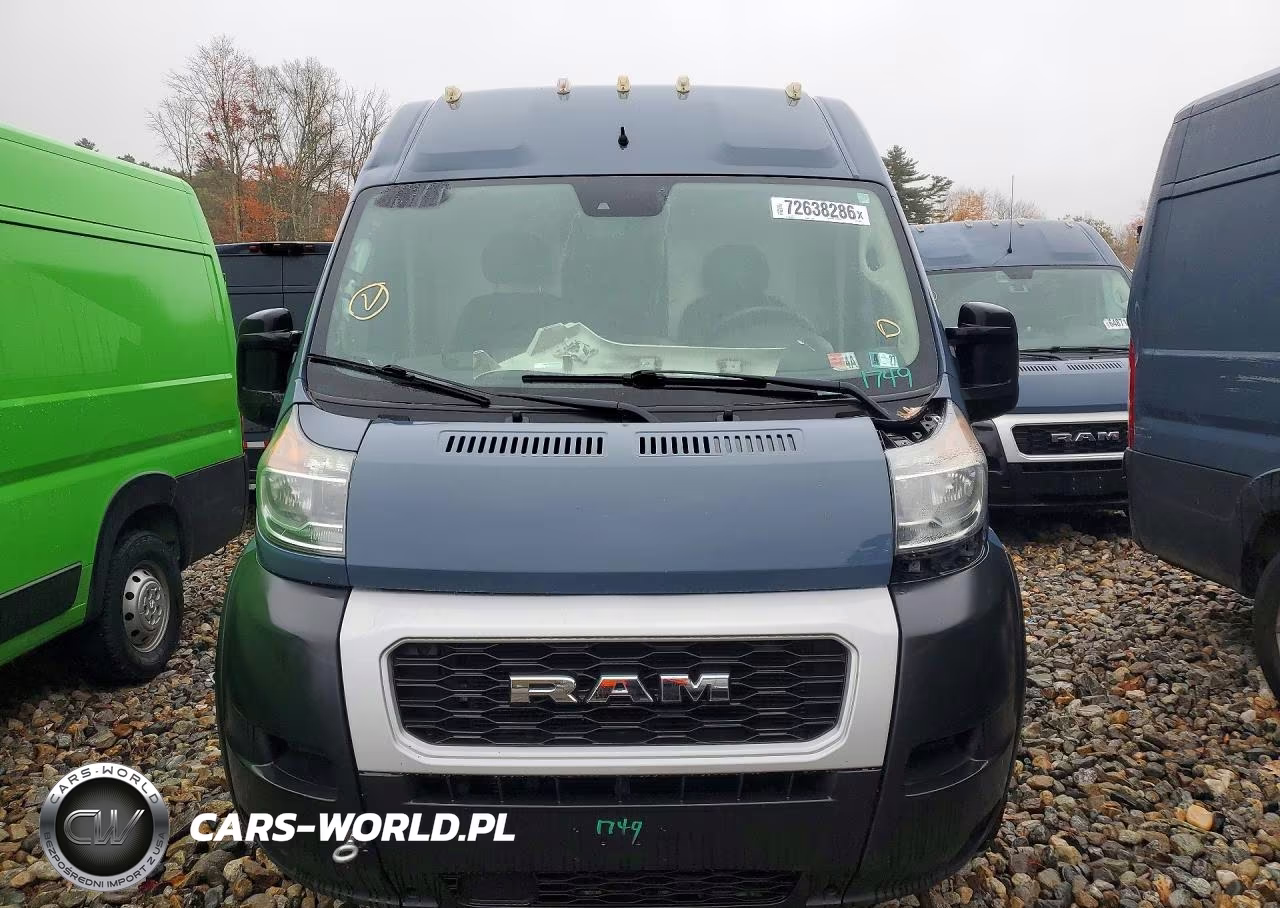 2021 Ram Promaster 3500 Delivery Van VIN:3C6MRVJG1ME540817 - 5
