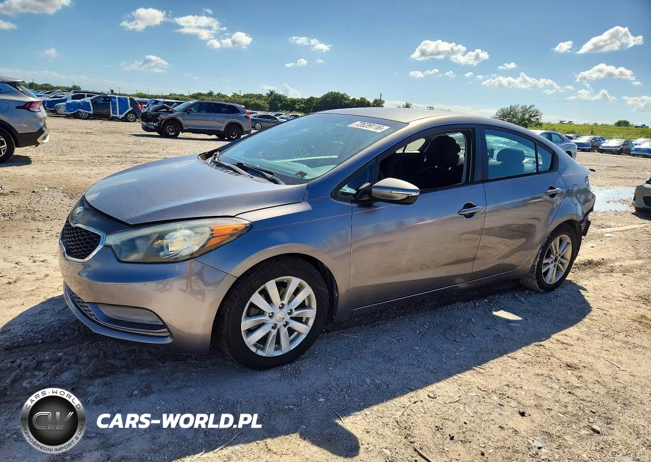 2016 Kia Forte Lx VIN:KNAFX4A66G5439763 - 1