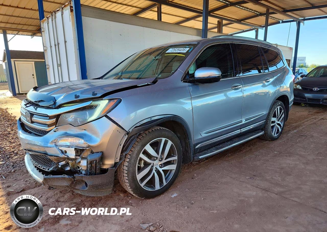 2016 Honda Pilot Touring VIN:5FNYF6H96GB004444 - 1