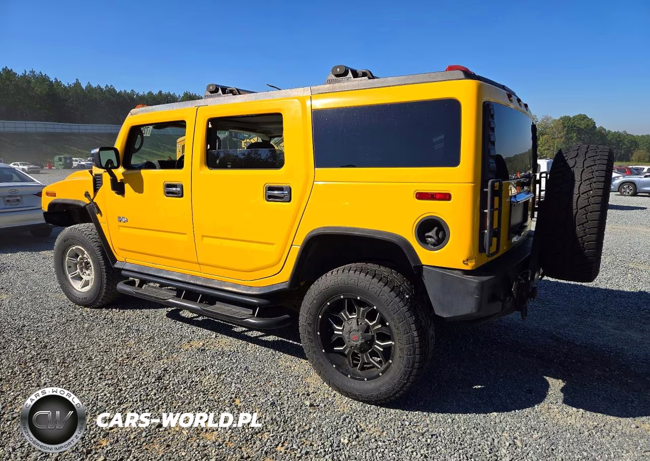 2003 Hummer H2 VIN:5GRGN23U33H107431 - 2