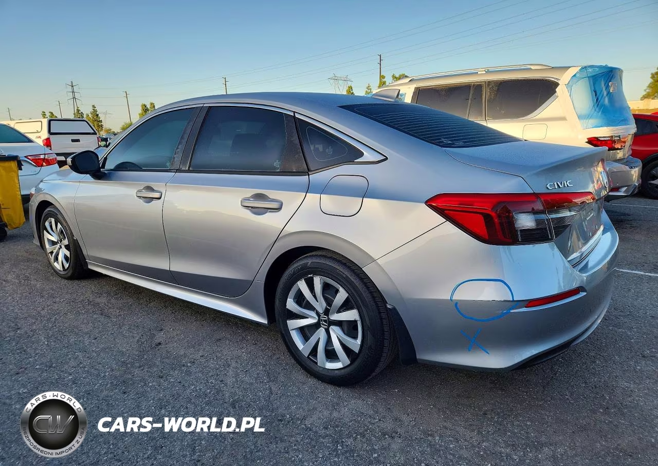 2024 Honda Civic Lx VIN:2HGFE2F21RH557042 - 2