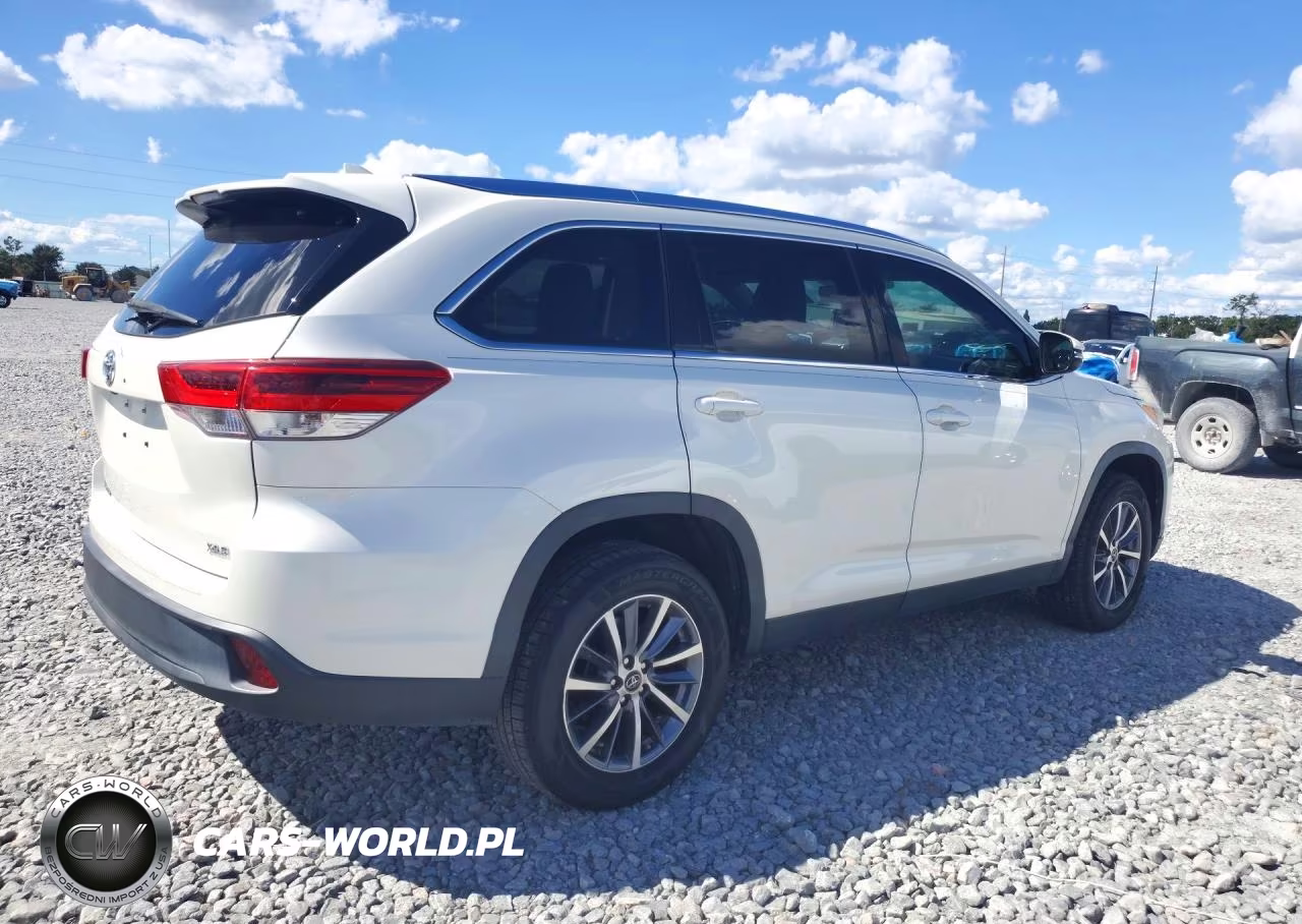 2019 Toyota Highlander Xle VIN:5TDKZRFH2KS572333 - 3