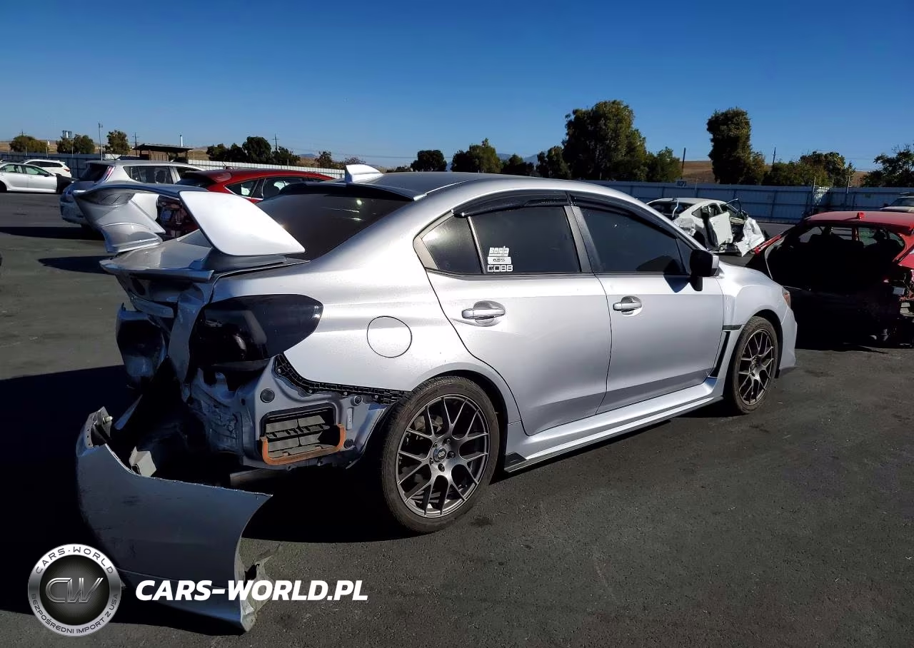 2019 Subaru Wrx Limited VIN:JF1VA1H67K9826544 - 3