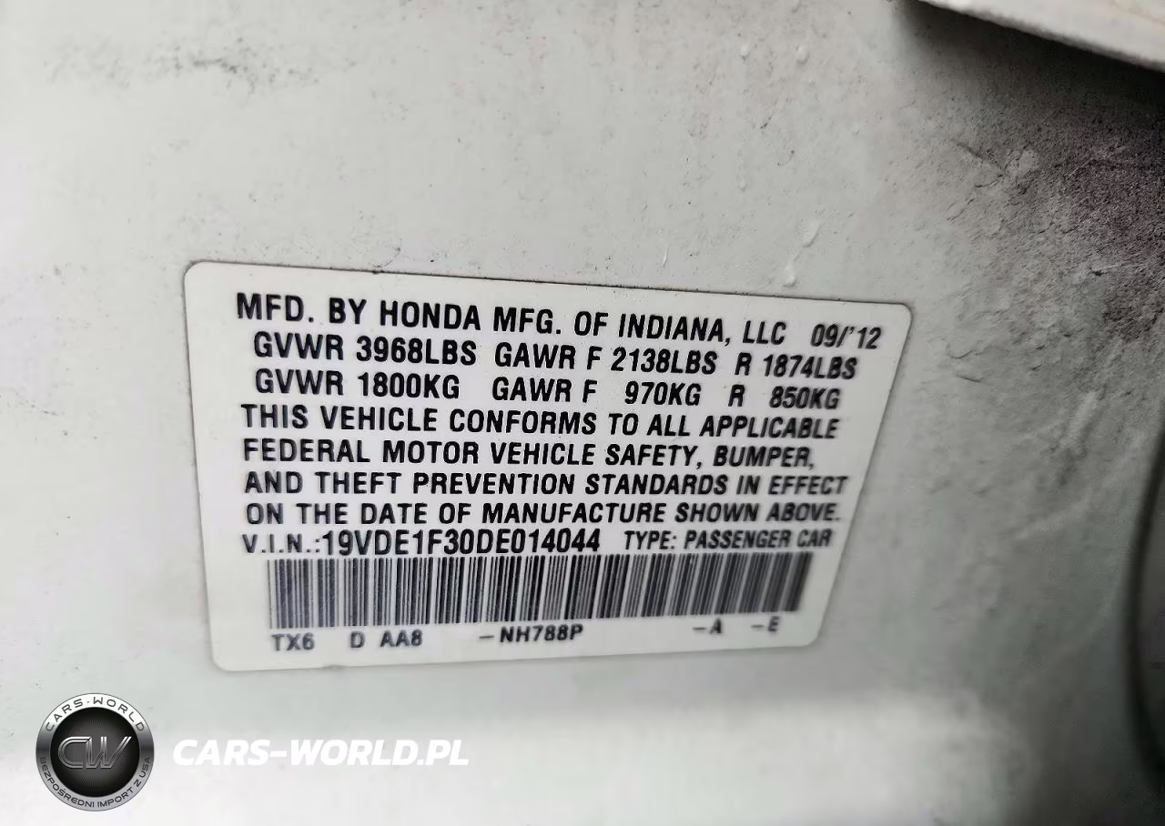 2013 Acura Ilx 20 VIN:19VDE1F30DE014044 - 13