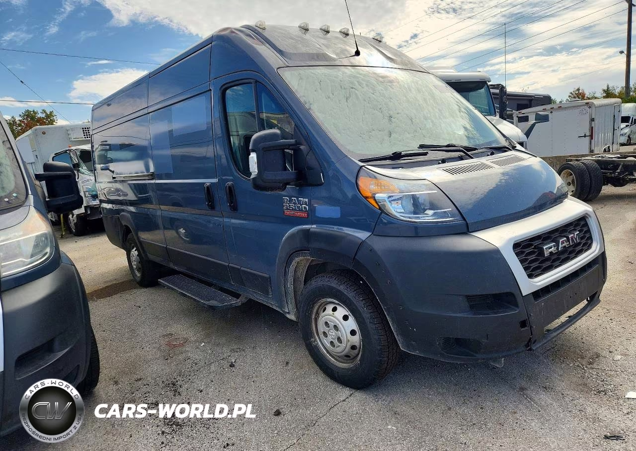 2021 Ram Promaster 3500 Delivery Van VIN:3C6MRVJG6ME535872 - 4