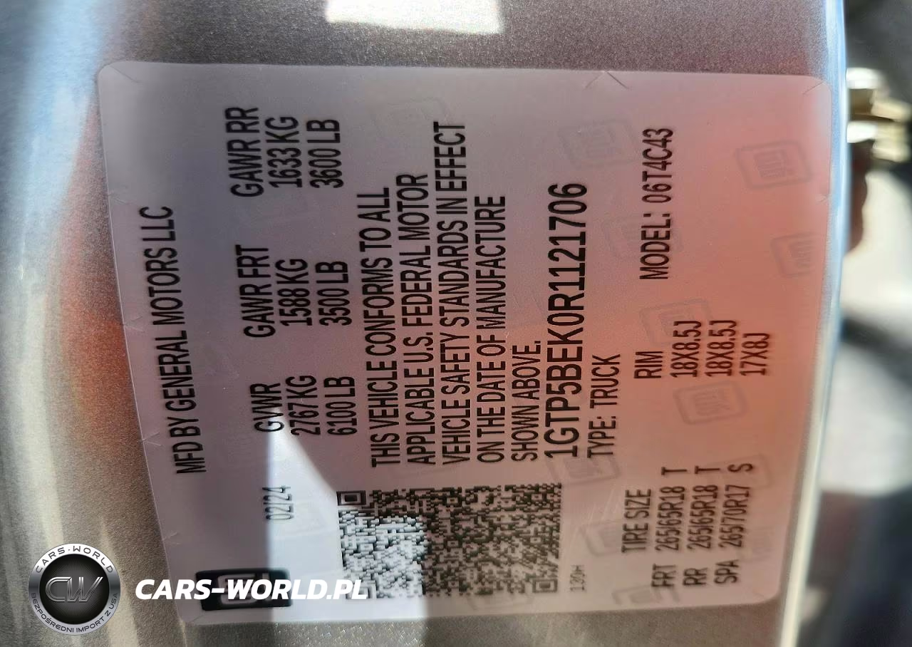 2024 GMC Canyon Elevation VIN:1GTP5BEK0R1121706 - 13