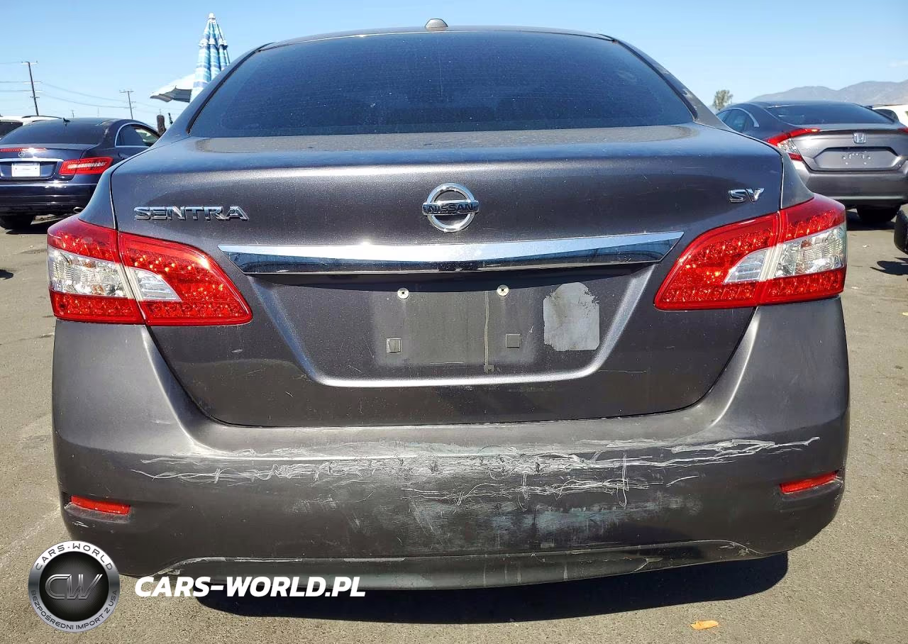 2015 Nissan Sentra Sv VIN:3N1AB7AP9FY382582 - 6