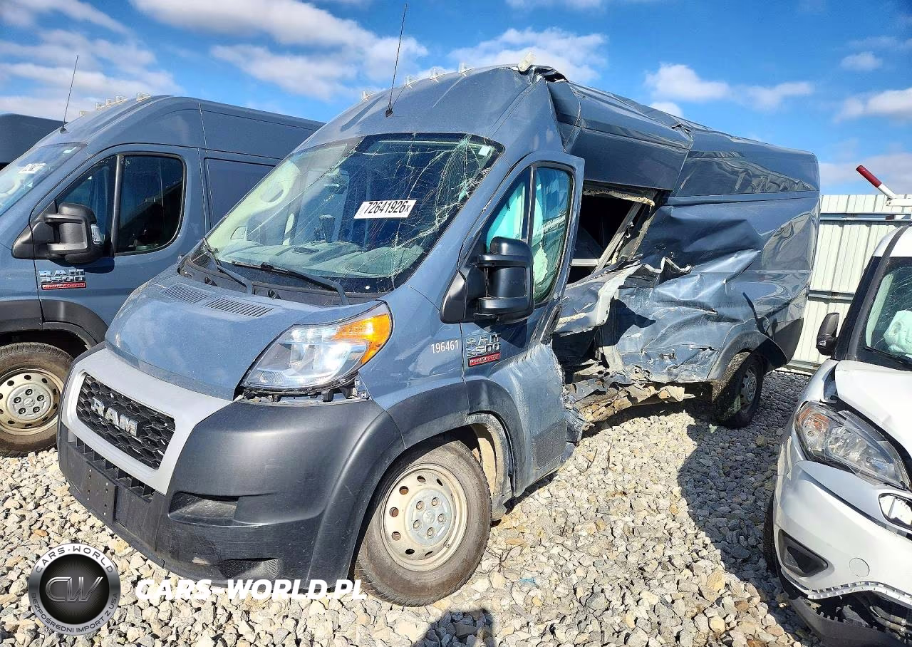 2020 Ram Promaster 3500 Delivery Van VIN:3C6URVJG7LE113060 - 1