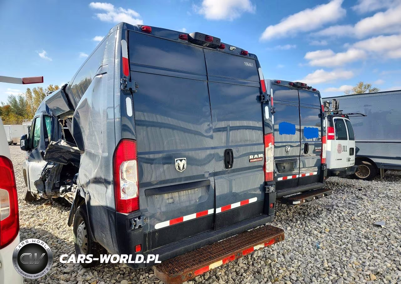 2020 Ram Promaster 3500 Delivery Van VIN:3C6URVJG7LE113060 - 2