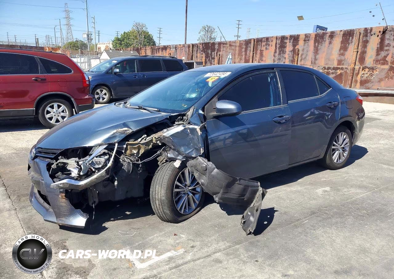 2015 Toyota Corolla Le Plus VIN:5YFBURHE4FP192801 - 1