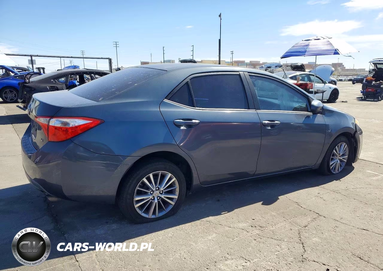 2015 Toyota Corolla Le Plus VIN:5YFBURHE4FP192801 - 3