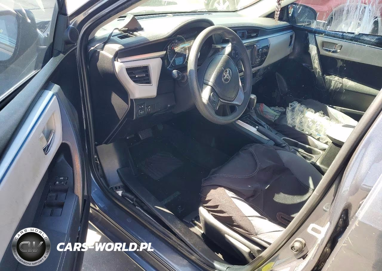 2015 Toyota Corolla Le Plus VIN:5YFBURHE4FP192801 - 8