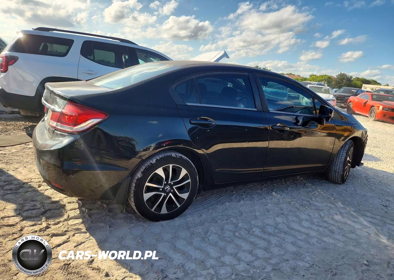 2014 Honda Civic Ex VIN:19XFB2F86EE071232 - 3