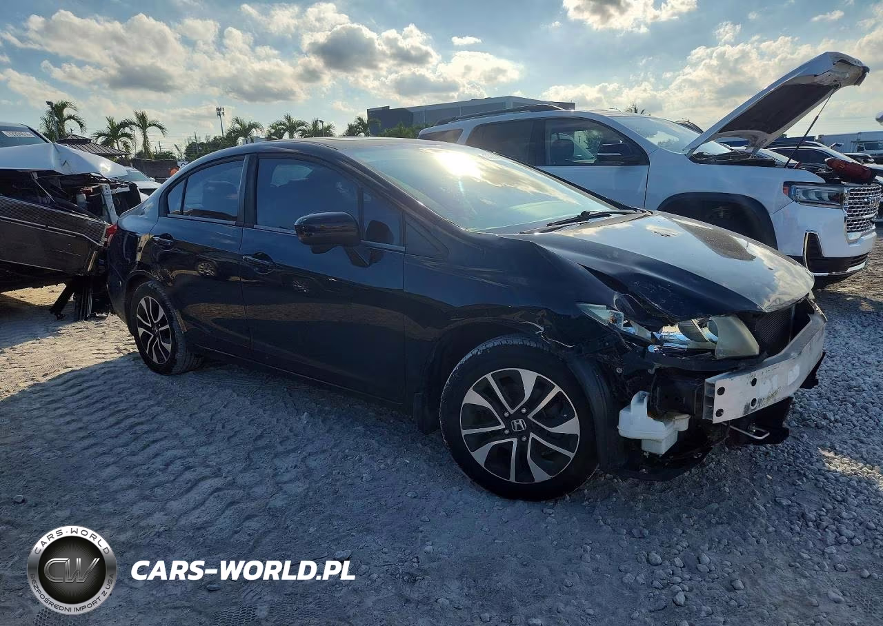 2014 Honda Civic Ex VIN:19XFB2F86EE071232 - 4