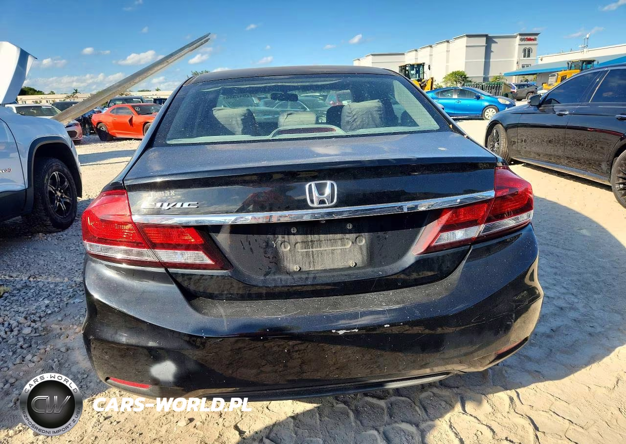 2014 Honda Civic Ex VIN:19XFB2F86EE071232 - 6