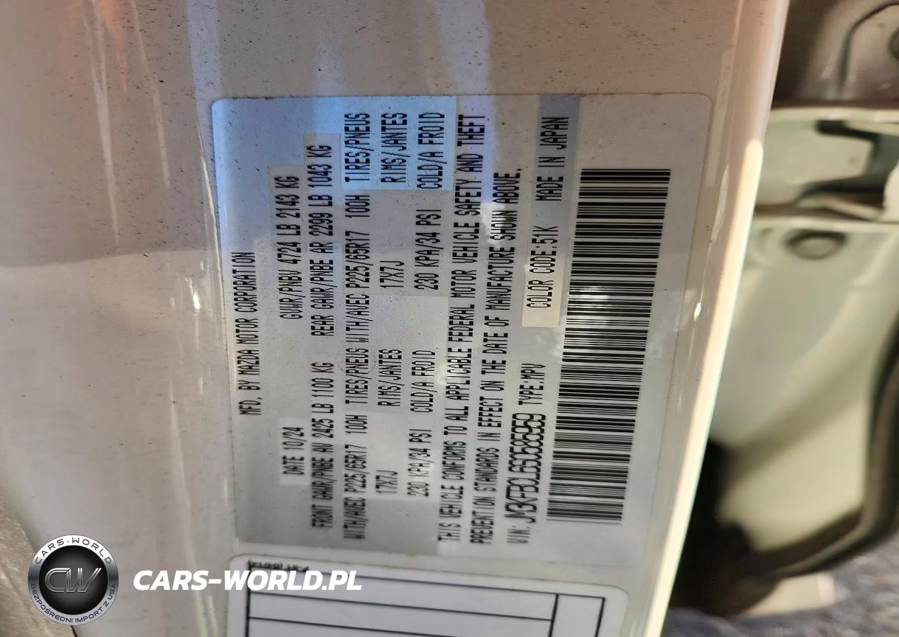 2025 Mazda Cx-5 Preferred VIN:JM3KFBCL6S0585959 - 14