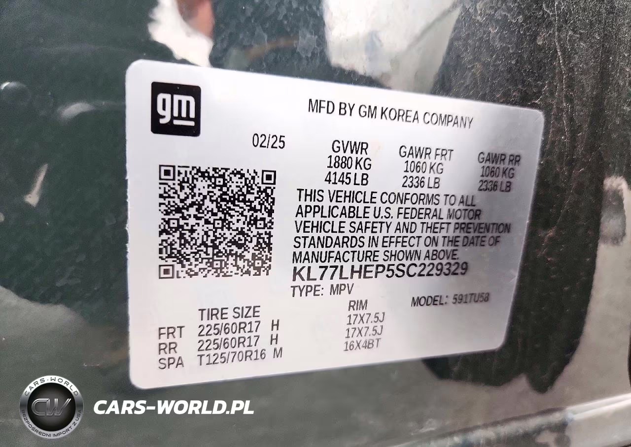 2025 Chevrolet Trax 1Lt VIN:KL77LHEP5SC229329 - 12
