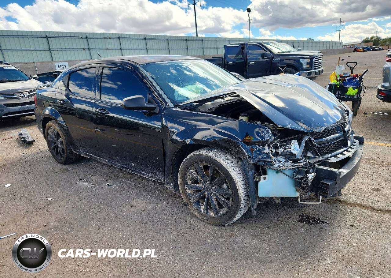 2014 DODGE AVENGER SE VIN:1C3CDZAG6EN165499 - 4