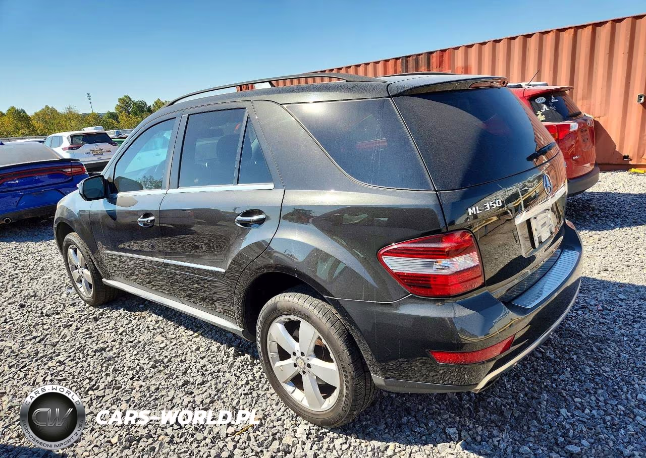 2010 Mercedes-Benz Ml 350 4Matic VIN:4JGBB8GB1AA571772 - 2