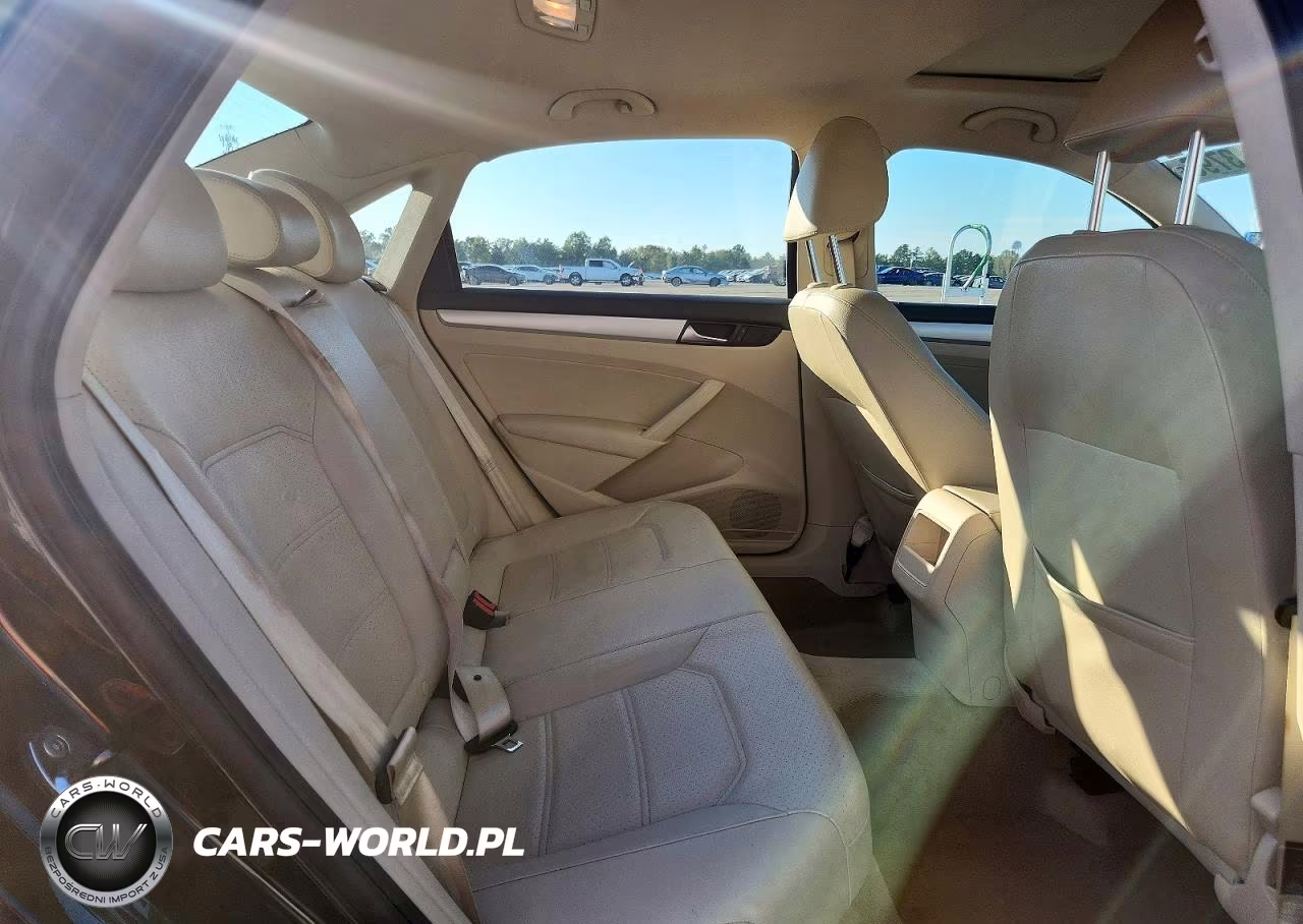 2012 Volkswagen Passat 2.5L Se VIN:1VWBP7A39CC103651 - 10