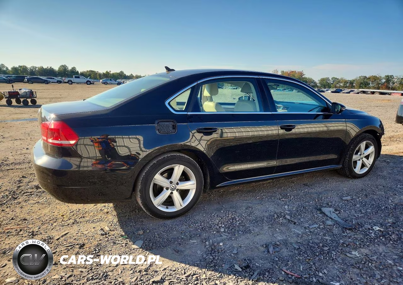 2012 Volkswagen Passat 2.5L Se VIN:1VWBP7A39CC103651 - 3