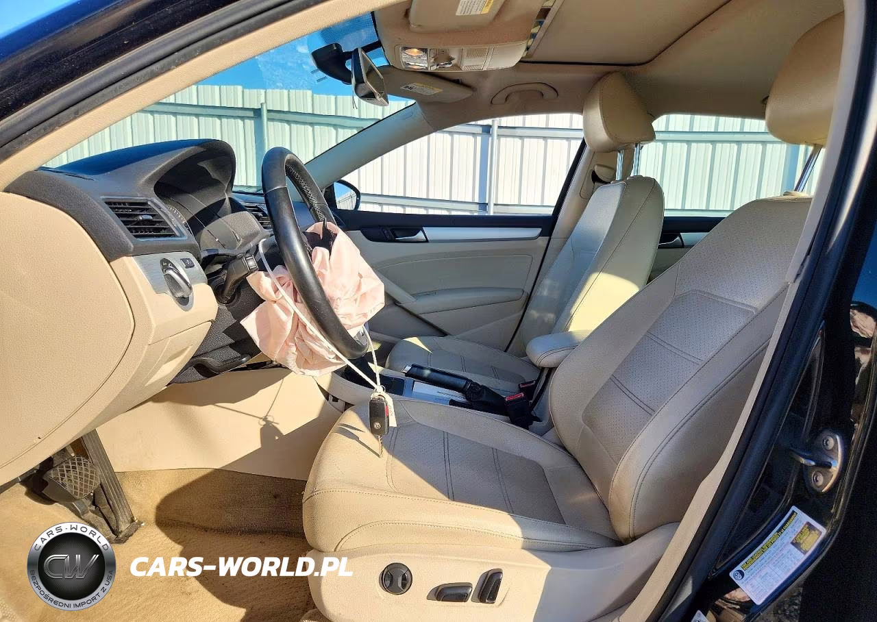 2012 Volkswagen Passat 2.5L Se VIN:1VWBP7A39CC103651 - 7