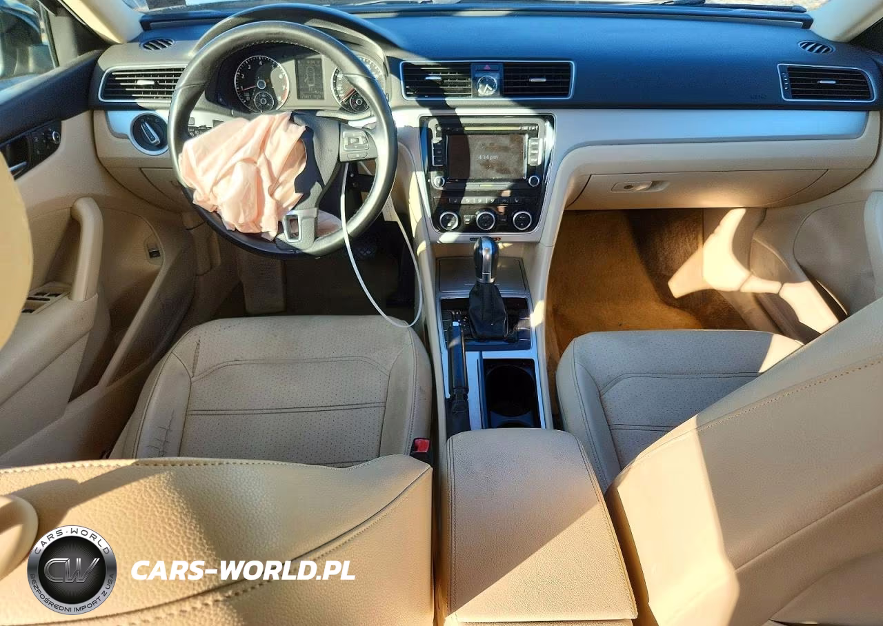 2012 Volkswagen Passat 2.5L Se VIN:1VWBP7A39CC103651 - 8