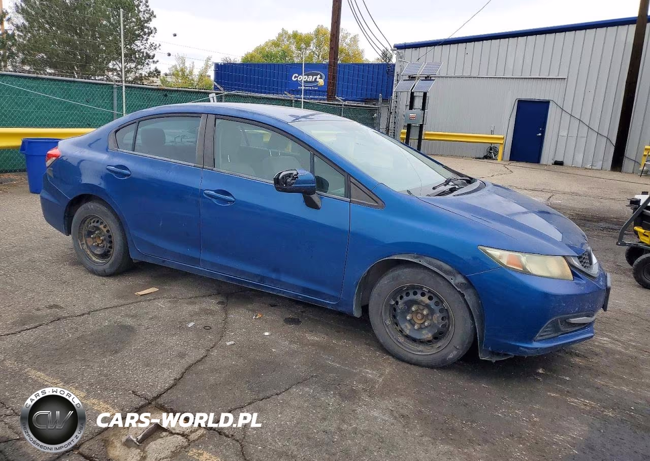 2014 Honda Civic Lx VIN:19XFB2F55EE214029 - 4