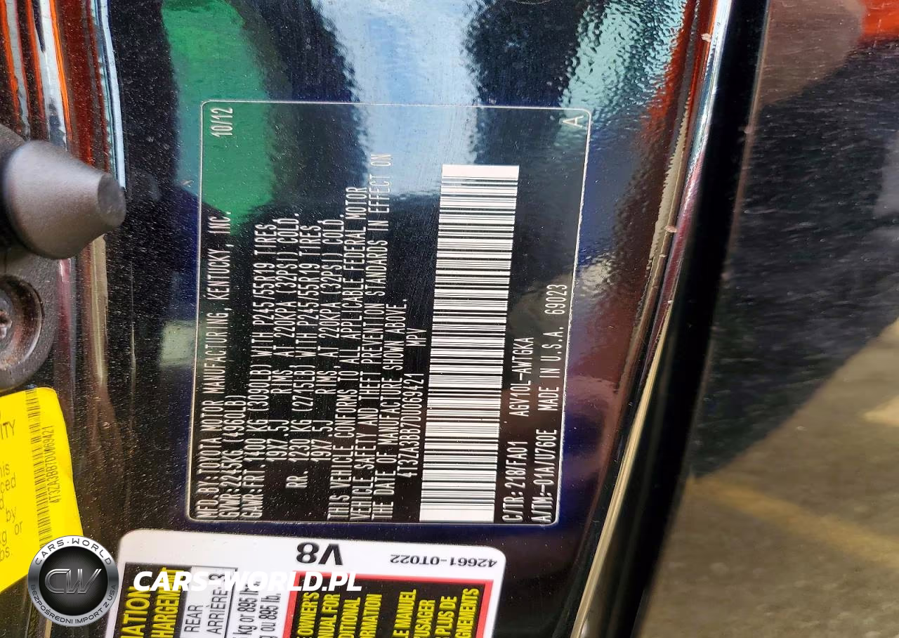 2013 Toyota Venza Le VIN:4T3ZA3BB7DU069421 - 13