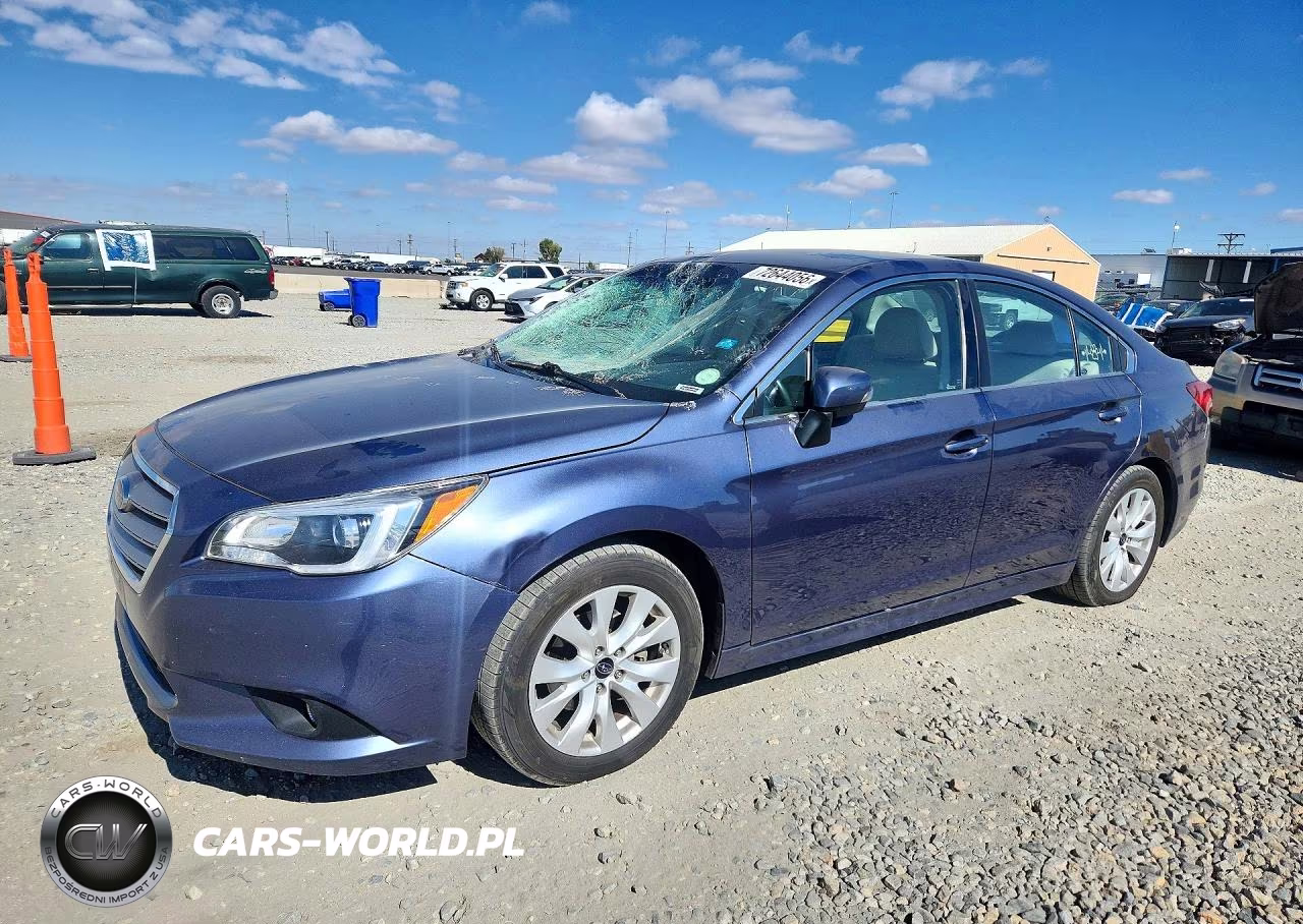 2017 Subaru Legacy 2.5I Premium VIN:4S3BNAF60H3061676 - 1