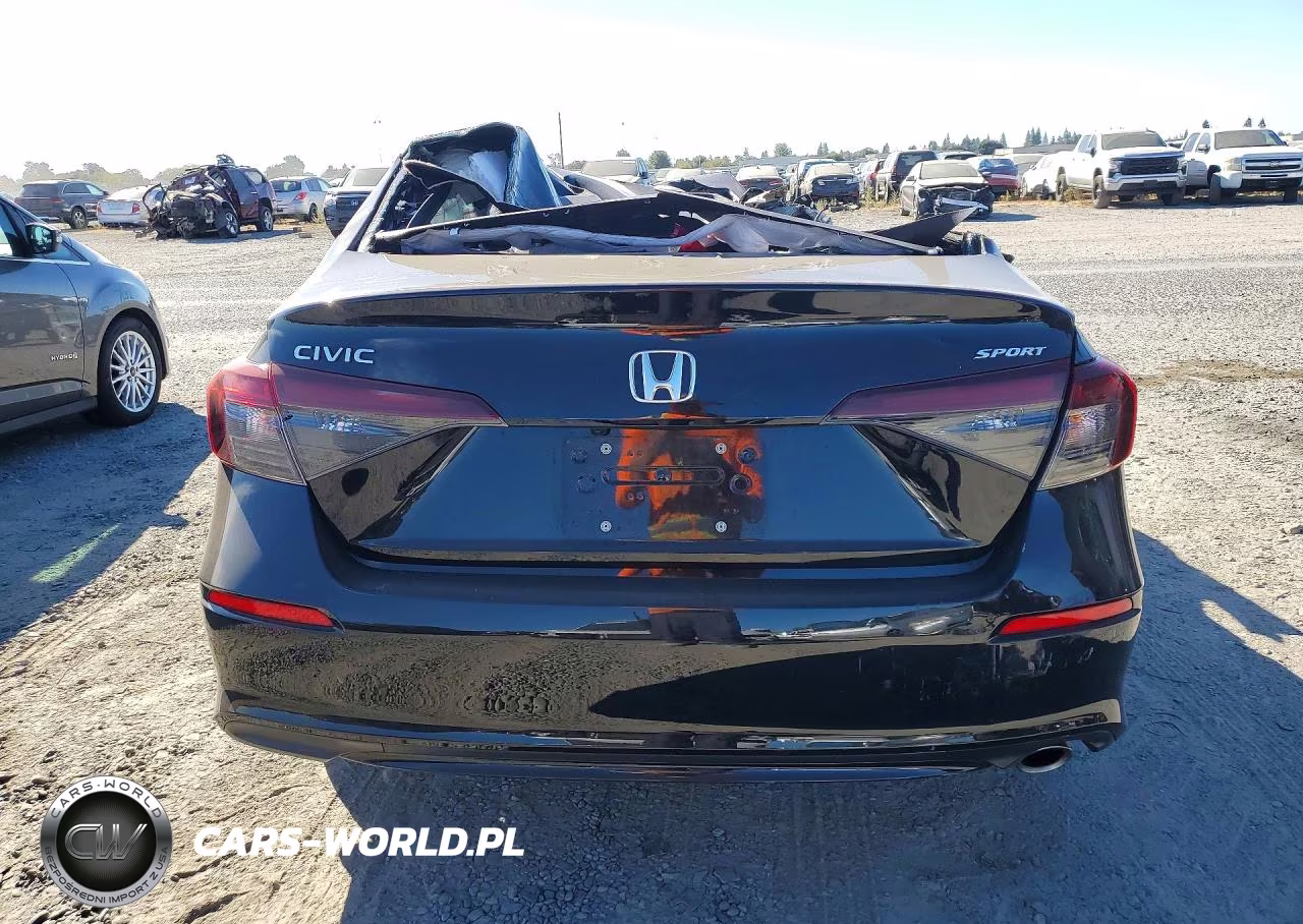 2025 Honda Civic Sport VIN:2HGFE2F56SH586374 - 6