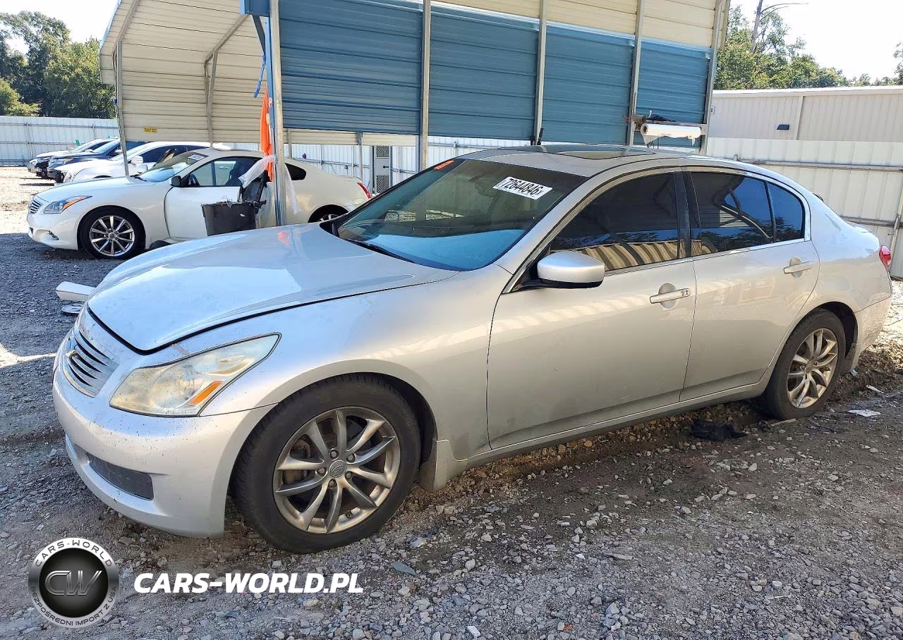 2009 Infiniti G37 Sedan Base VIN:JNKCV61E19M301182 - 1