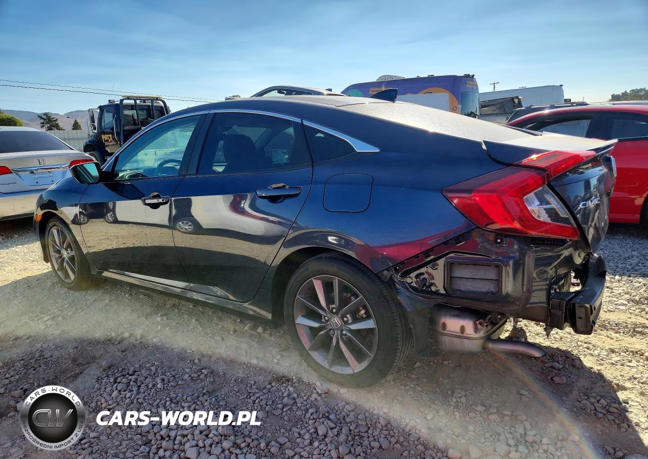 2020 Honda Civic Ex VIN:19XFC1F38LE219504 - 2