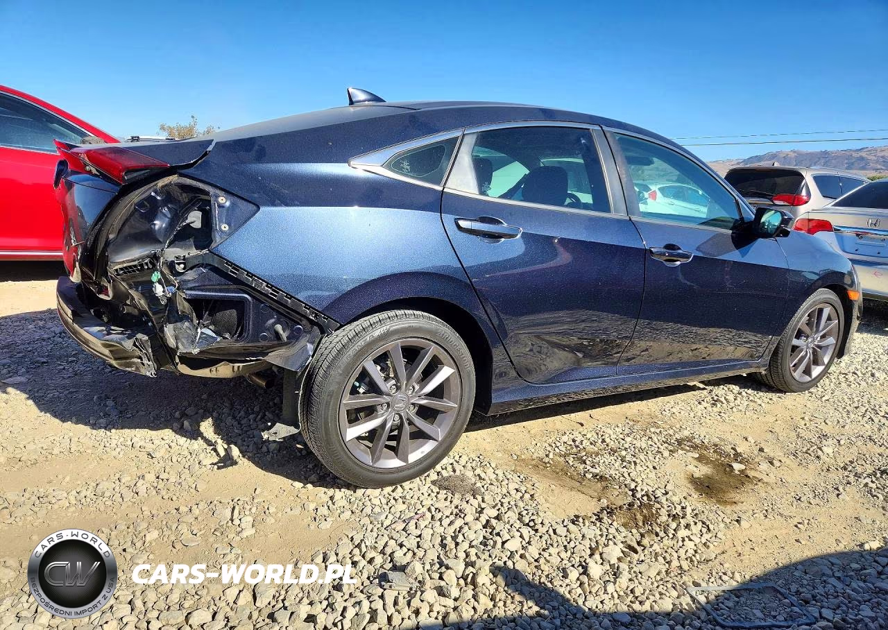 2020 Honda Civic Ex VIN:19XFC1F38LE219504 - 3
